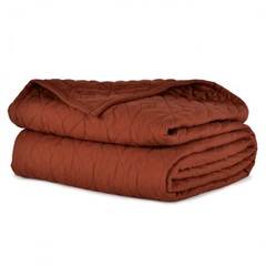 CozyCare Designs Fitted Coverlet, Nutmeg